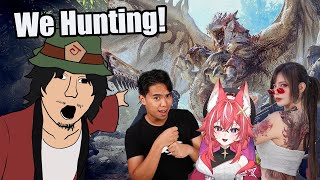 Monster Hunter: World CO-OP with these guys! (It's On SALE)