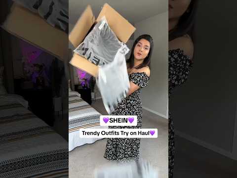 SHEIN💖Trendy Outfits TRY ON Haul #SHEINtryonhaul #outfit #shein #shorts