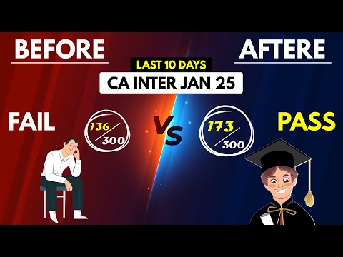 PASS CA INTER in 10 DAYS 🔥