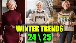 TOP FASHION TRENDS for Fall-Winter 2024/2025 | Fashion Over 50