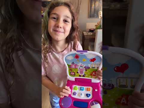 Sierra teaches Rhia ABC Letters - learning stories for kids