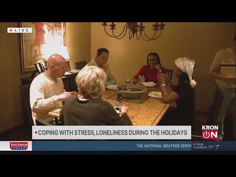 Coping with stress, loneliness during holidays