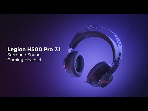 Lenovo Legion H500 Pro 7.1 Surround Sound Gaming Headset Product Tour