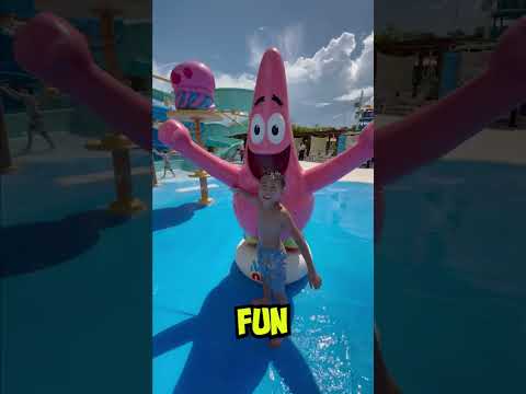 Nickelodeon Resort! Water Park for kids #shorts #travel #nickelodeon