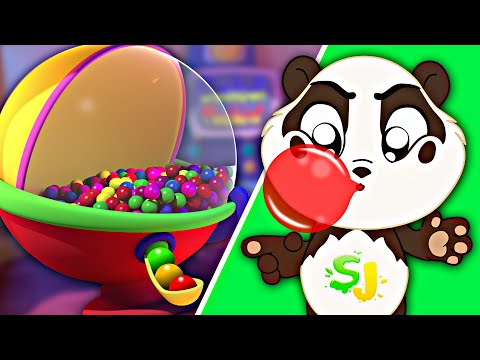 Catchy Gumball Machine Song | Fun Panda Bo Nursery Rhymes & Kids Songs for Toddlers