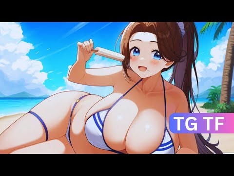 Beachy Delights🌴🍧 [TG TF] Transgender Transformation Anime MTF