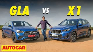 2024 Mercedes-Benz GLA vs BMW X1 - Which should be your first luxury SUV? | ​⁠@autocarindia1