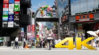 Harajuku Station and Takeshita Street - 原宿駅 竹下通り - 4K Ultra HD