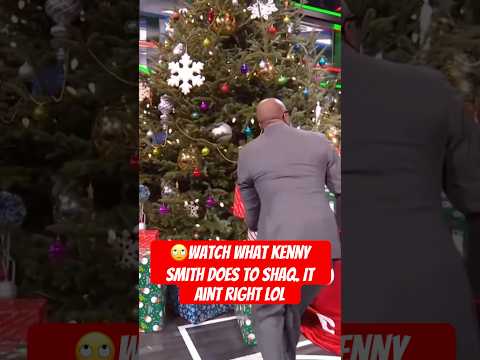 🙄Watch what kenny smith does to shaq. It aint right lol