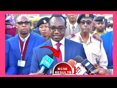 Breaking!KCSE 2024 RESULTS FINALLY RELEASED BY CS OGAMBA TODAY AT MITIHANI HOUSE|KNEC KCSE 2024 OUT