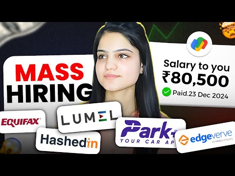 Bumper Mass Hiring 😱| Off-Campus Drive | Batch: 2025/ 2024/ 23/ 22 | Apply now🔥