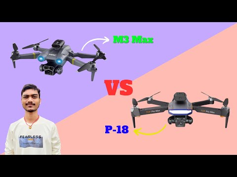 M3 Max vs. P-18 Drone Which One Is Better? | M3 Max Drone vs P-18 Drone Feature & Flight Comparison!