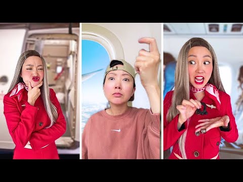 TRUE STORY ON CABIN CREW | NEW SKITS OF JEENIE WEENIE 2024