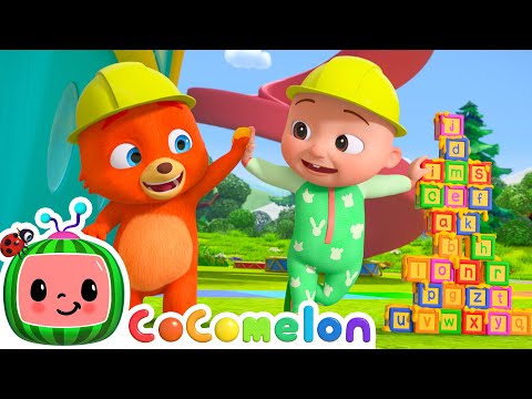 Building The ABCs with Boba Bear +More CoComelon JJ's Animal Time Kids Songs | Animal Songs for Kids