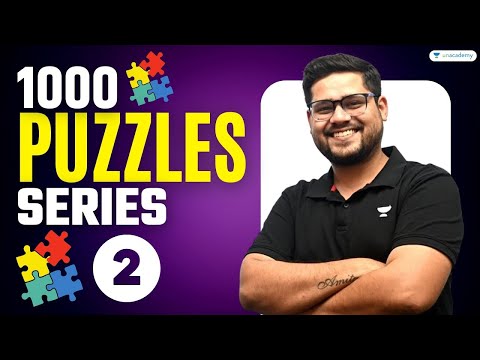 (Class-2) 1000 Puzzle Series | Reasoning For Bank Exams 2023 | Ankush Lamba | Bank Affairs