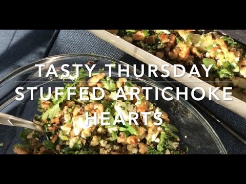 Stuffed artichoke appetizer - a Tasty Thursday video