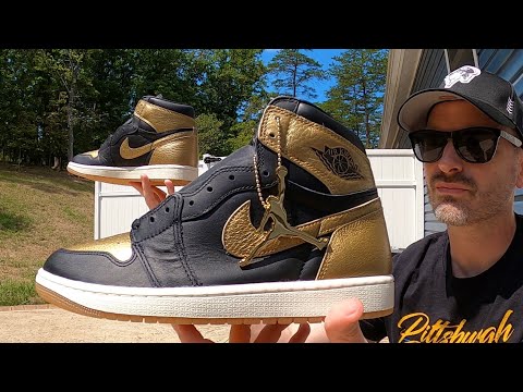 Air Jordan 1 High OG - BLACK & GOLD - The Good and Bad