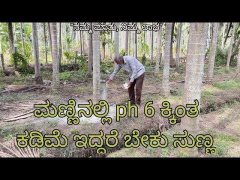 ಸುಣ್ಣದಿಂದ ಮಣ್ಣು ಅಭಿರುದ್ದಿ ಇಳುವರಿ ಹೆಚ್ಚು