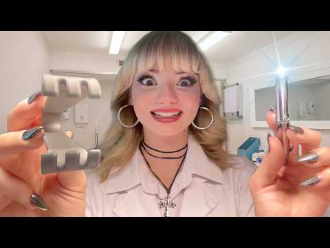 ASMR a normal eye exam (not dangerous)