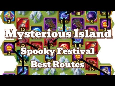 Spooky Festival Mysterious Island Best Path Hero Wars: Dominion Era