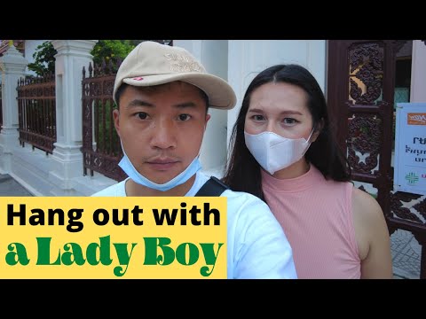 I hang out with a lady boy in Thailand 我与一位泰国人妖的邂逅