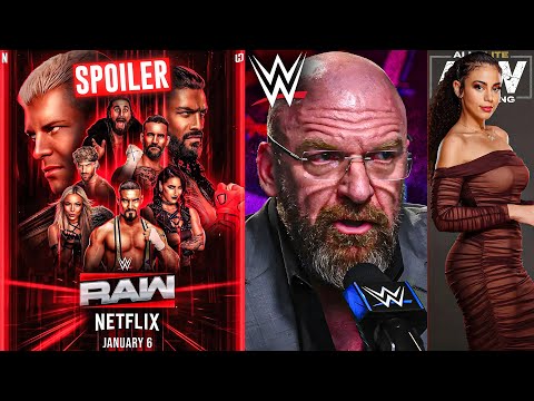 Raw On Netflix HUGE SPOILERS!🔥| Triple H Major Problems, Samantha Irvin to AEW? | WWE News