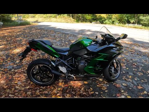 Kawasaki Ninja H2 SX "Riding some winding roads"