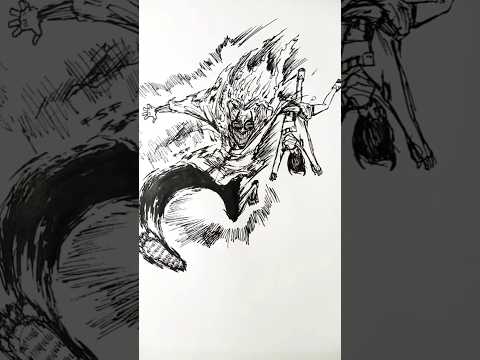 Dandadan | StickMan drawing transformation 😳 #shorts #anime #drawing