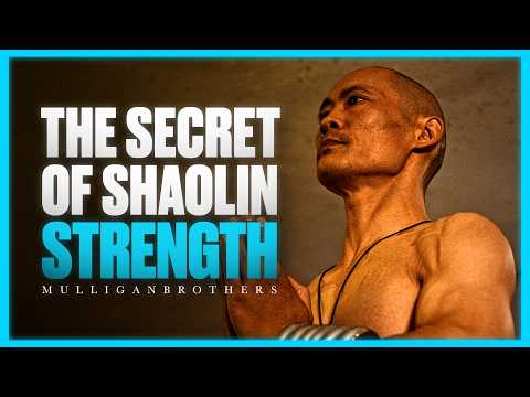 The Ancient Method for Shaolin Strength - Practising Yi Jin Jing With Shi Heng Yi [4K]