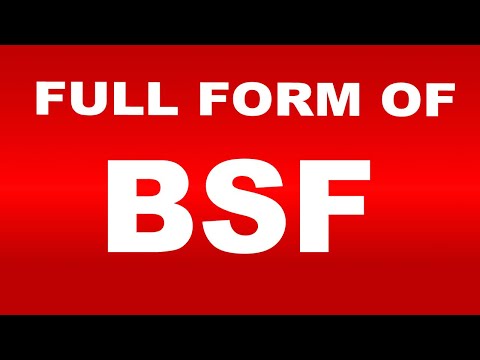 Full Form of BSF | What is BSF Full Form | BSF Abbreviation