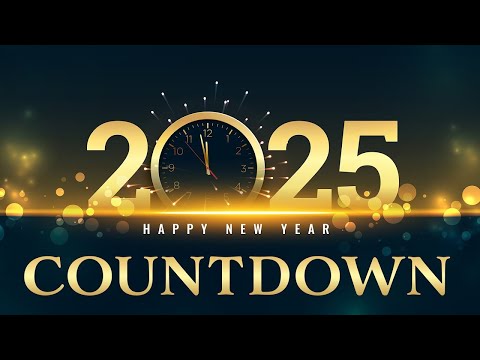 New Years Countdown 2025 🎉 Countdown to 2025 🎆 New Year Countdown 2025 🎊 Happy New Year 2025