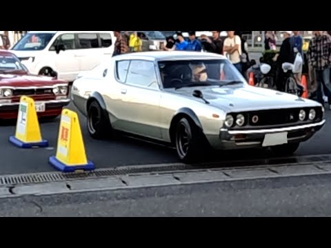 Classic Car Festival in Tokorozawa, a large gathering of rare classic cars such as GT-Rs!