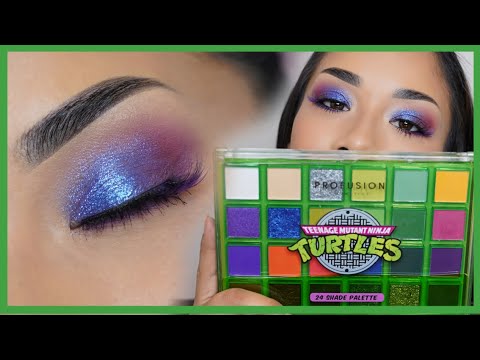 Maquillaje Super Cool! Tonos Morados Y Azul