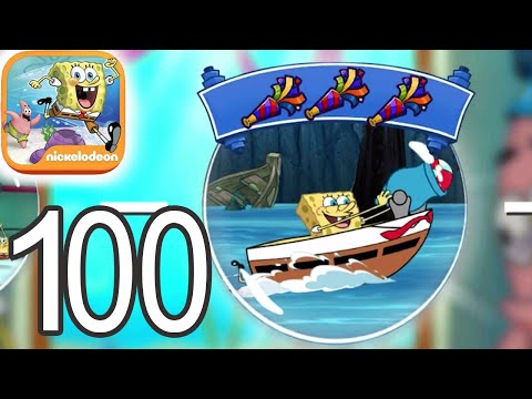 SpongeBob Patty Pursuit - Heroic Appearance Walkthrough Video Part 100 (iOS)