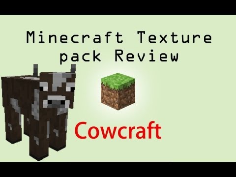 Texture Pack Review part 38 - Cowcraft