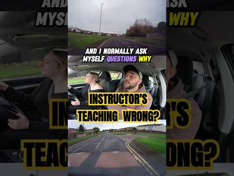 Instructor's teaching wrong? 🤷‍♂️Unmasked junctions 🤔 #drivingtesttips #instructor #drivinglessons