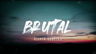 Olivia Rodrigo - brutal (Lyrics) 1 Hour