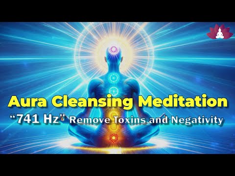 741 Hz Remove Toxins and Negativity, Whole Body Detox, Aura Cleansing Meditation, Binaural Beats