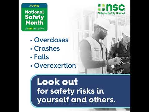 2024 National Safety Month: Risk Reduction