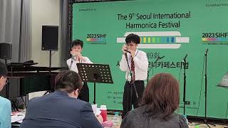 The 9th Seoul International Harmonica Festival #MiddleSchool #Duet #SIHF #champion