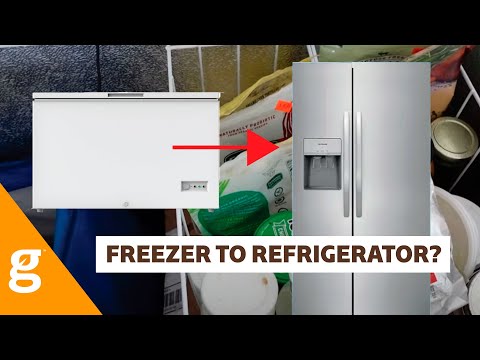 Chest freezer to refridgerator conversion - super efficient