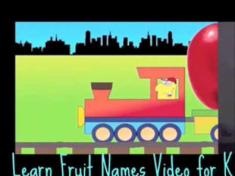 Learn Fruit Names Video for Kids