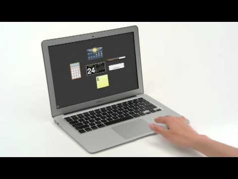 Apple Mac OS X Lion ( OS 10.7) Preview Touch Gestures Animations Demo Video