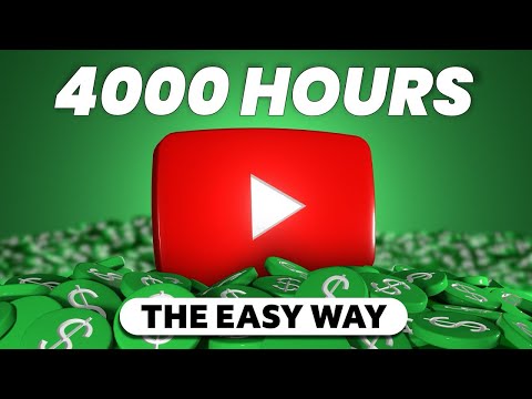 How to get 4000 Watch Hours on YouTube | 2024 (100% working)