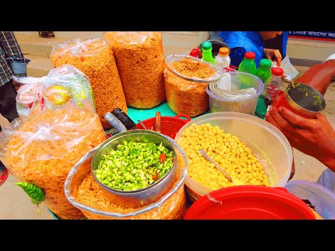 Evening Snacks Jhal Muri | Bangladeshi Street Food