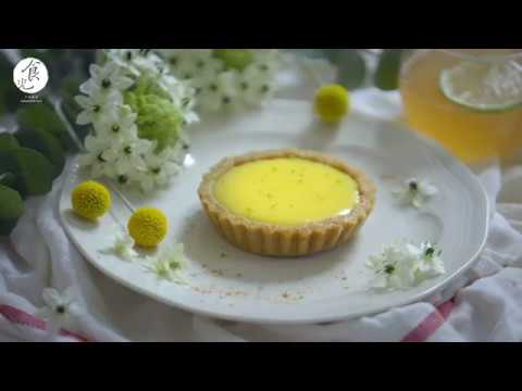 （免烤）法式檸檬塔｜（No bake)Lemon Tart｜法式經典料理｜ASMR cooking no talking cake｜4K