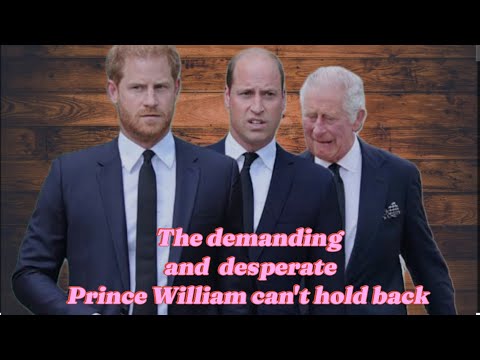 Hardman: Prince William demands to be included in Charles & Harry’s peace talks   .