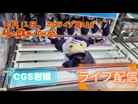 クレーンゲーム倉庫岩槻店でホロライブ取る配信！