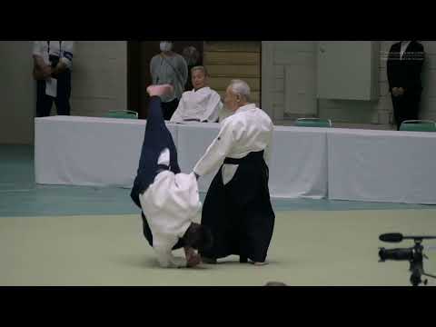 Seishiro Endo Shihan - 61st All Japan Aikido Demonstration at the Nippon Budokan