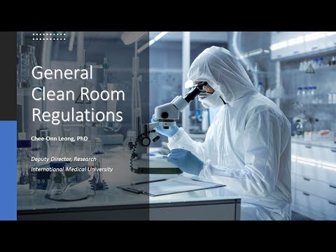 General Clean Room Regulations